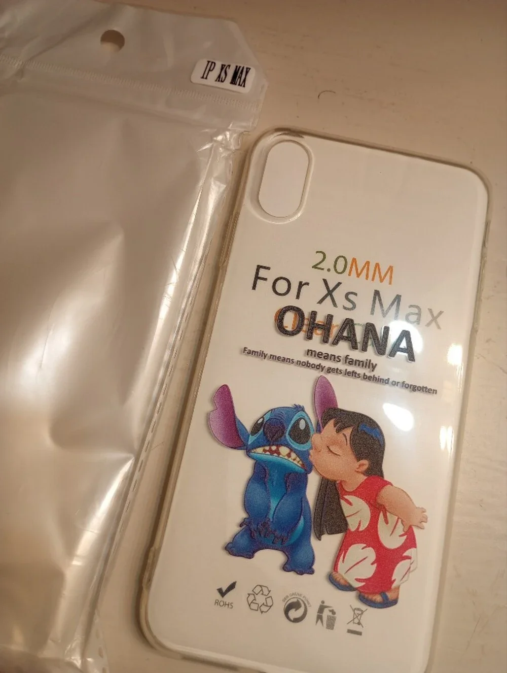 iPhone XS Max Ohana Lilo & Stitch Phone Case New In Package